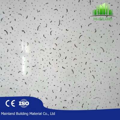 6mm/8mm/10mm/12mm mineral fiber acoustic  construction ceiling tiles