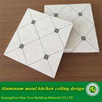 Aluminum metal kitchen ceiling design